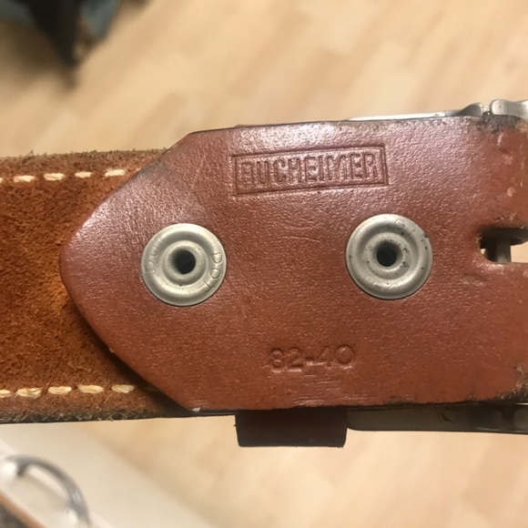 Bucheimer Tactical Leather Belt 32-40 - Picture 2 of 5